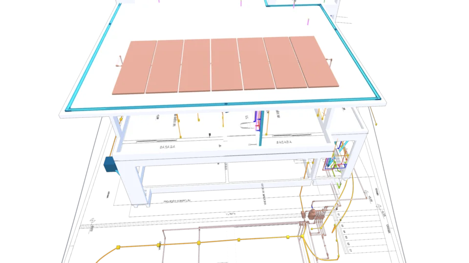Sistema de piscina completo
