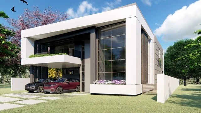 Residência de alto padrão - projeto 1