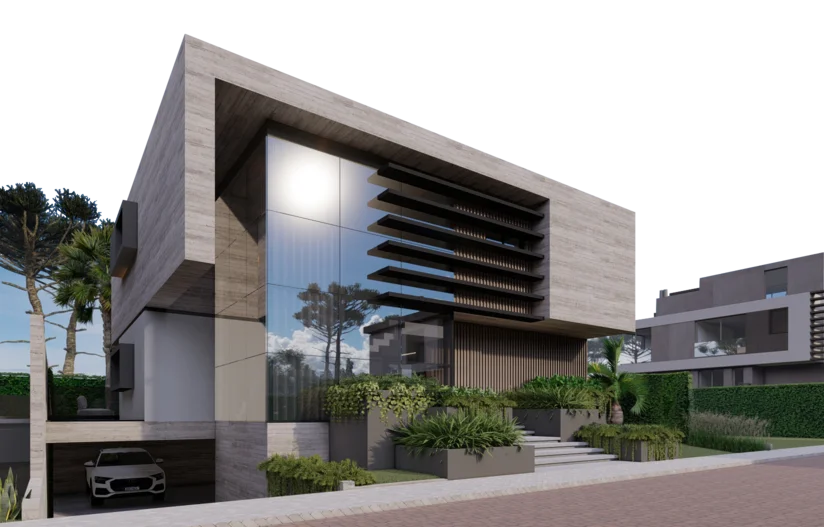 Residência de alto padrão - projeto 3